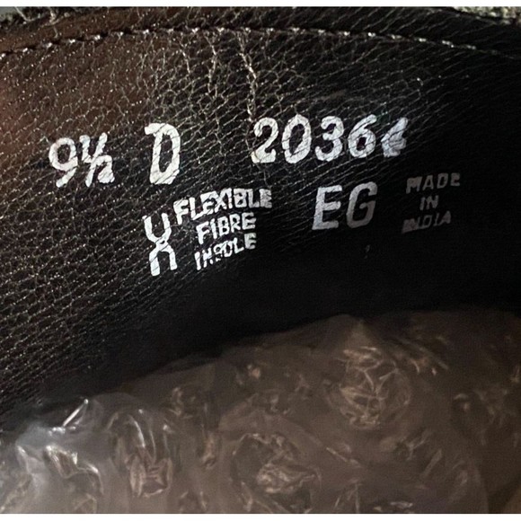 Florsheim Men\'s Wingtip Dress Shoes Size 9.5 D Leather Black main image 12